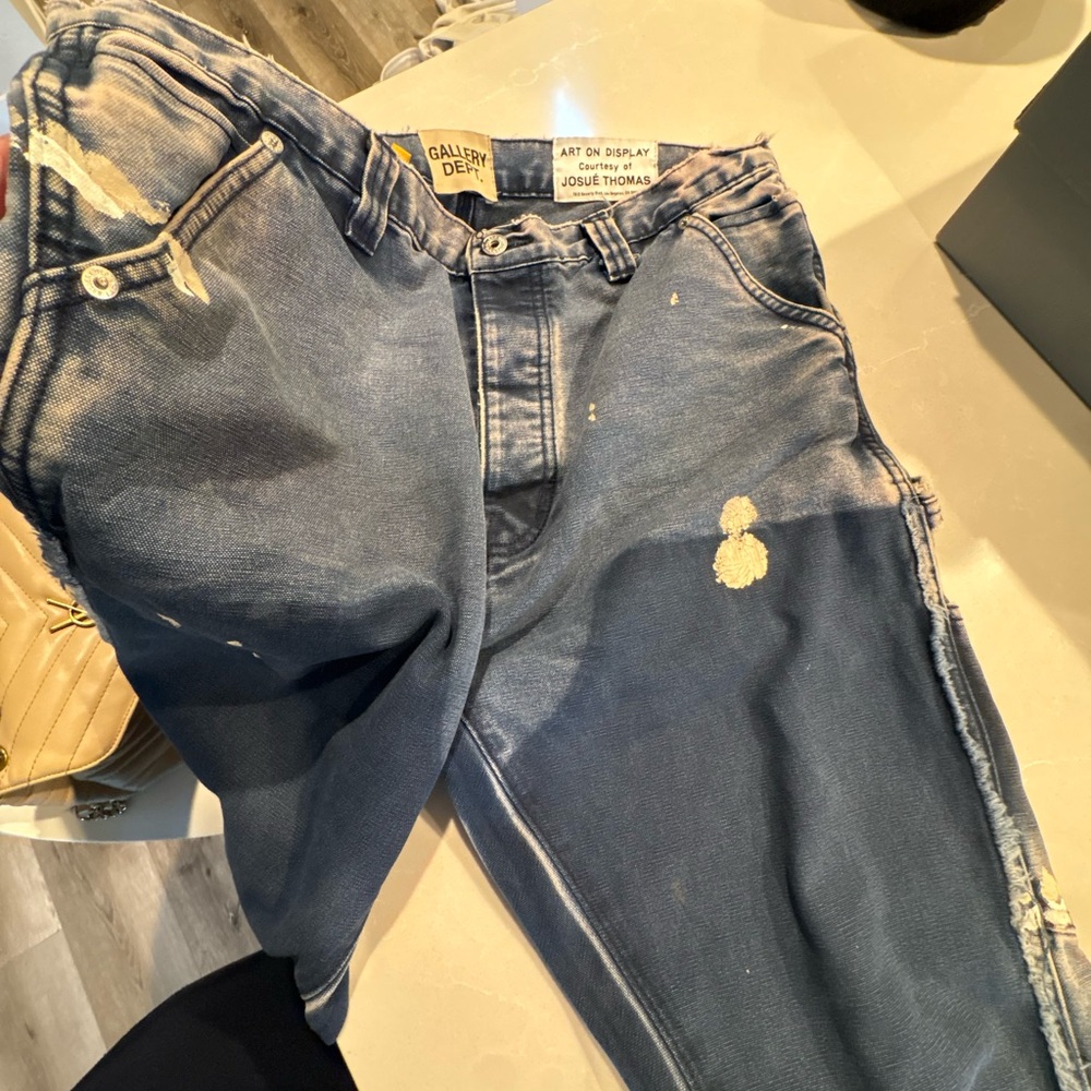 Gallery Dept Faded Blue Relaxed Jeans